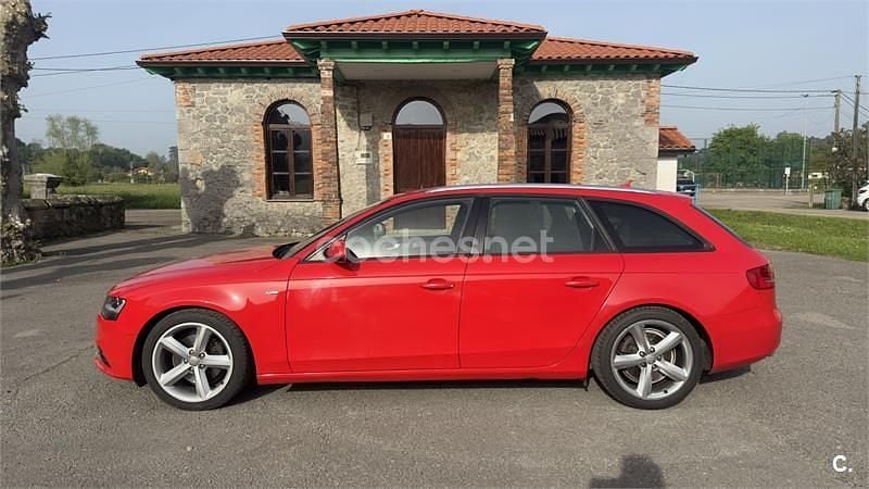 Brugt Audi A4 S-Line 150 HK (110 kW) 2012 Rød Stationcar