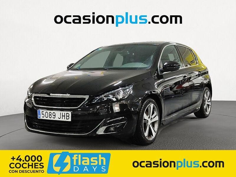 Negro Usado 2015 Peugeot 308 GT-line Utilitario | 13.200 € (Caro) - Imagen 1/4
