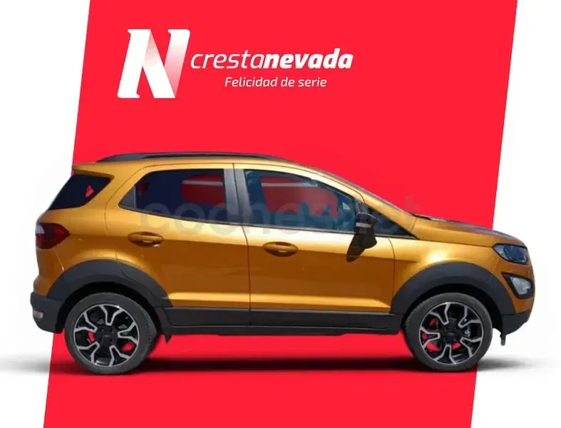 Usado Ford Ecosport Active 125 CV (91 kW) 2022 Naranja SUV