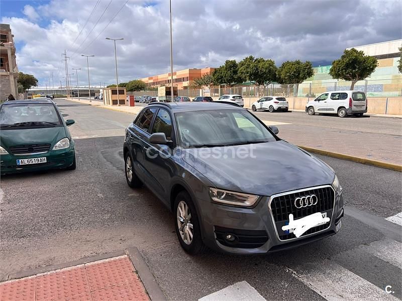 Usado Audi Q3 177 CV (130 kW) 2012 Gris / plata SUV