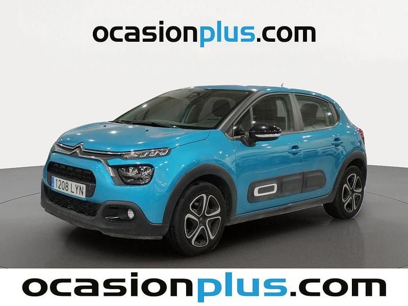 Azul Usado 2022 Citroën C3 Feel Utilitario | 10.410 € (Precio justo) - Imagen 1/4