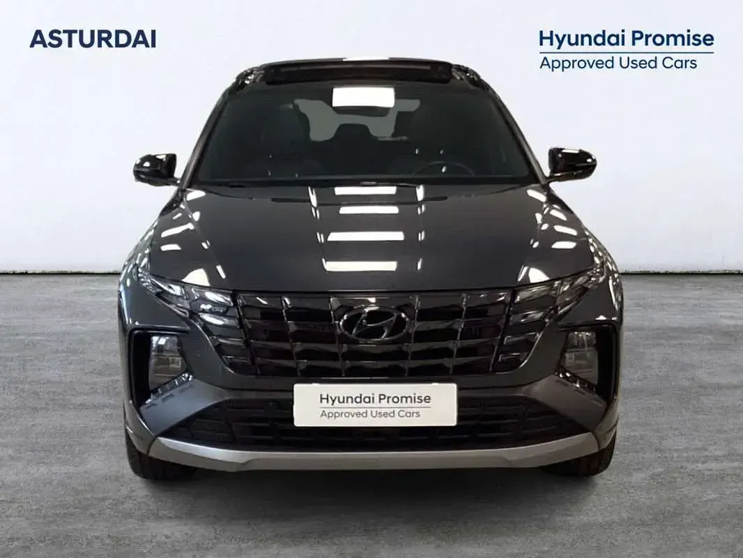 Usado Hyundai Tucson N Line 150 CV (110 kW) 2022 Gris SUV