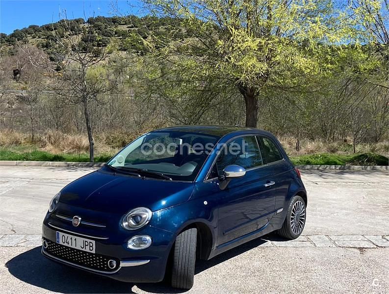 Usado Fiat 500 Pop 69 CV (50 kW) 2016 Azul Berlina