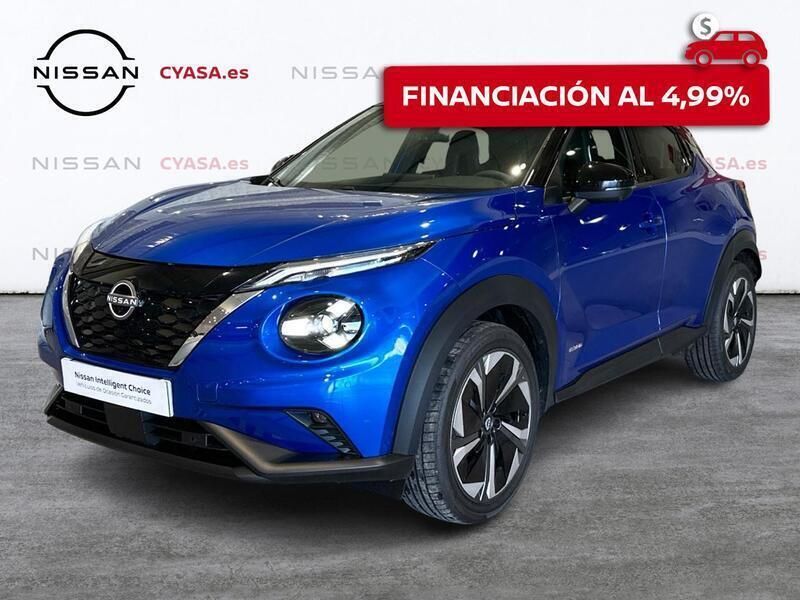 Magnetic blue + black negro Usado 2024 Nissan Juke Tekna SUV | 27.900 € (Precio justo) - Imagen 1/4