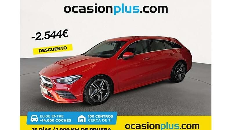 Rojo Usado 2019 Mercedes CLA220 Shooting Brake Familiar | 25.446 € (Buen precio) - Imagen 1/4