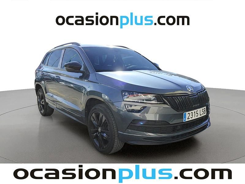 Usado Skoda Karoq SportLine 150 CV (110 kW) 2021 Gris SUV