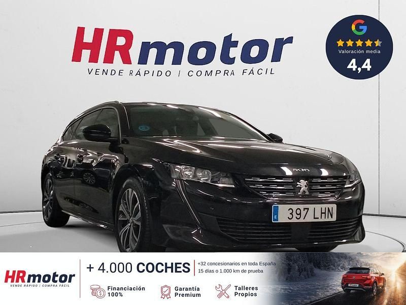 Usado Peugeot 508 Allure 131 CV (96 kW) 2020 Negro Familiar