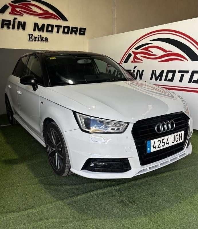 Usado Audi A1 Sportback 90 CV (66 kW) 2015 Blanco Utilitario