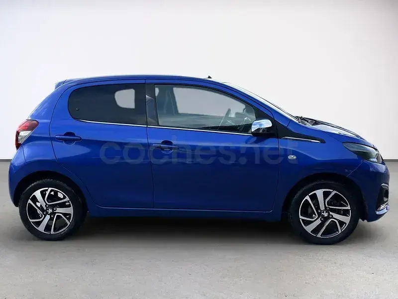 Usado Peugeot 108 Collection 72 CV (52 kW) 2021 Azul Berlina