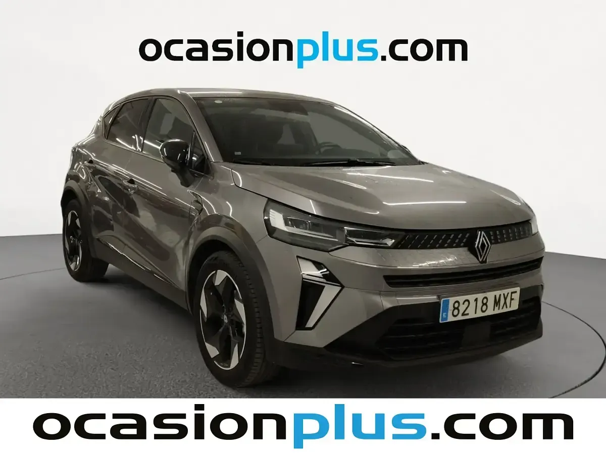 Usado Renault Captur Techno 90 CV (66 kW) 2024 Gris SUV
