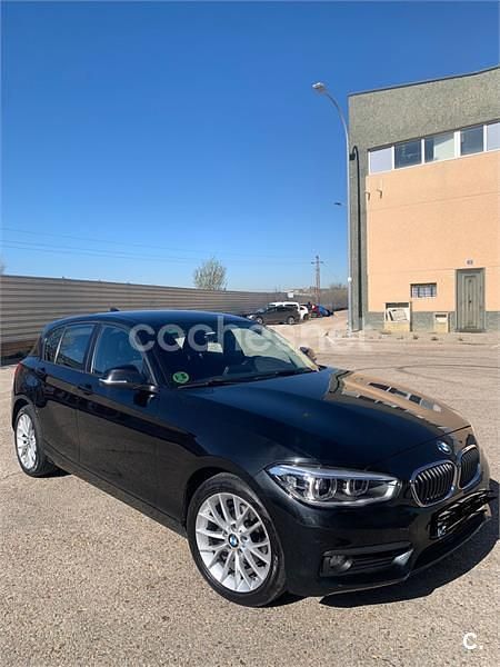 Usado BMW 116 116 CV (85 kW) 2016 Negro Utilitario