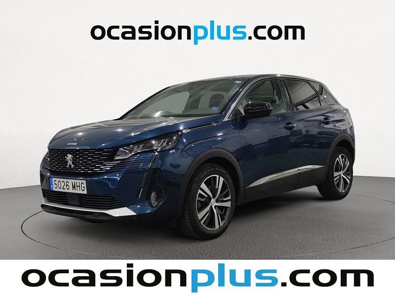Azul Usado 2023 Peugeot 3008 Allure SUV | 18.428 € (Precio justo) - Imagen 1/4