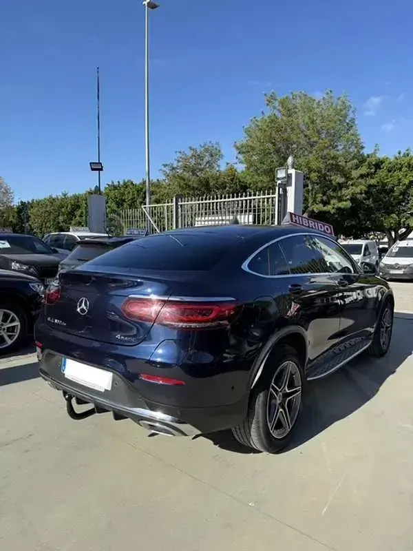 Usado Mercedes GLC300e 306 CV (225 kW) 2021 Azul SUV