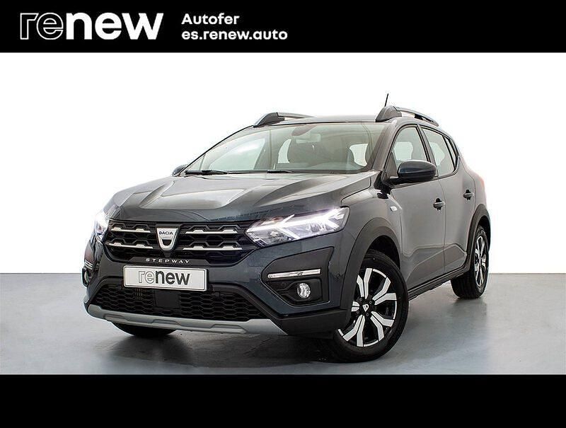 Gris Usado 2022 Dacia Sandero Comfort Utilitario | 14.490 € (Precio justo) - Imagen 1/4