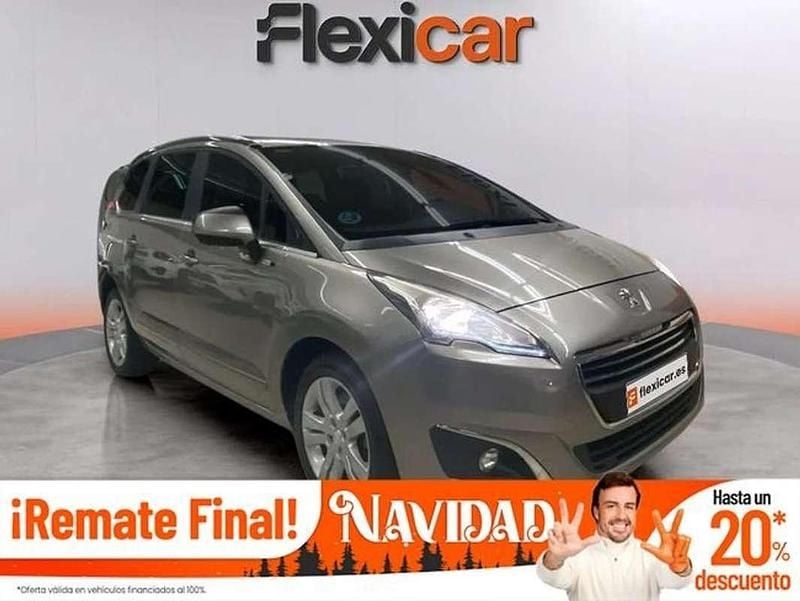 Gris Usado 2016 Peugeot 5008 Style Monovolumen | 8190 € (Buen precio) - Imagen 1/4