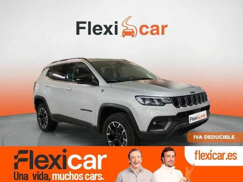 Gris Usado 2022 Jeep Compass Trailhawk SUV | 20.390 € (Super precio) - Imagen 1/4