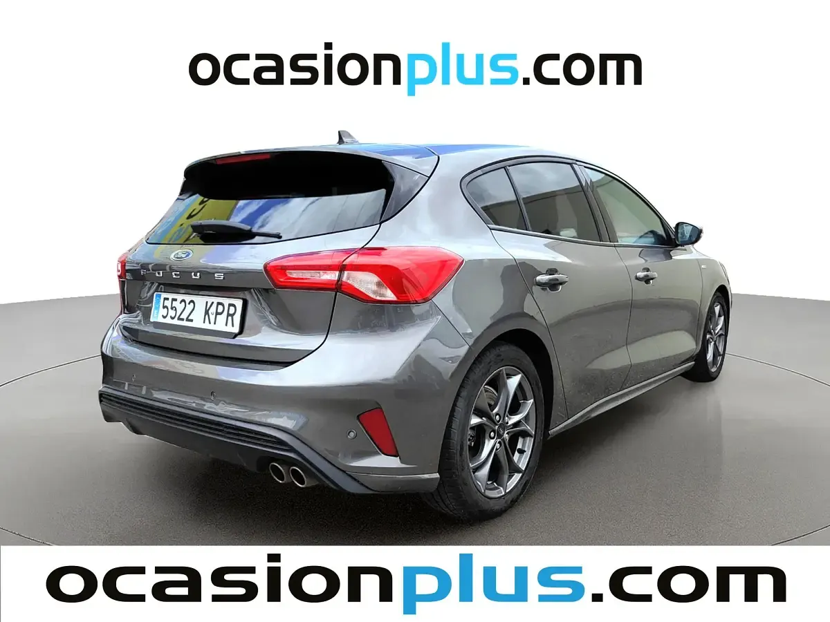 Usado Ford Focus ST-Line 125 CV (91 kW) 2018 Gris Utilitario