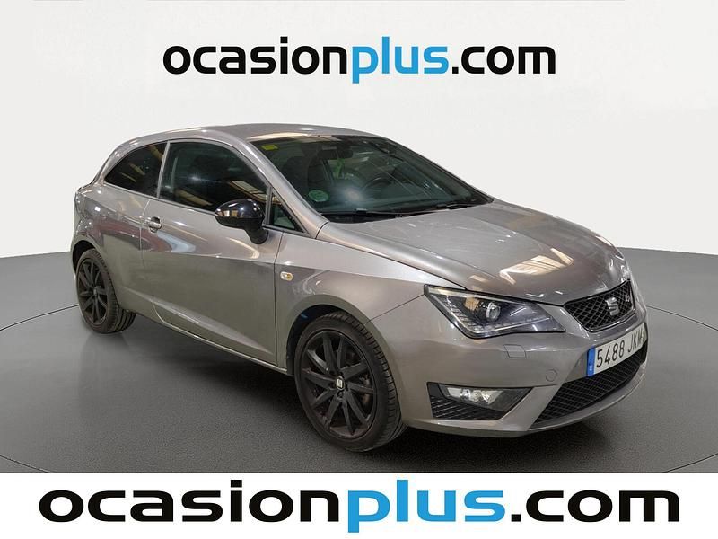 Usado Seat Ibiza FR 110 CV (80 kW) 2015 Gris Berlina