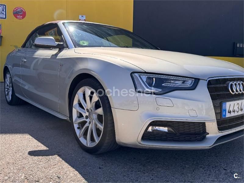 Marrón Usado 2017 Audi A5 Cabriolet Descapotable | 19.100 € (Super precio) - Imagen 1/4