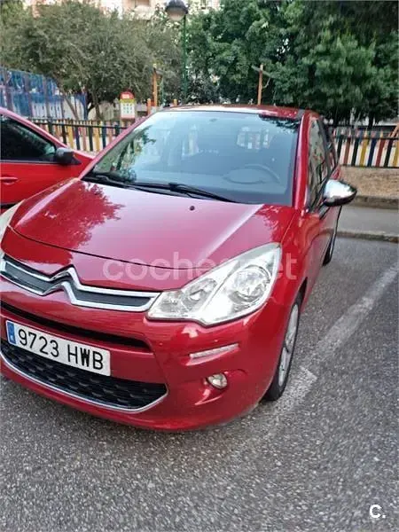 Usado Citroën C3 Attraction 68 CV (50 kW) 2014 Rojo Berlina