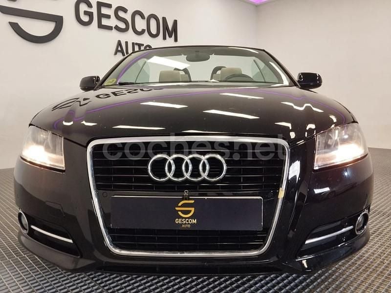 Usado Audi A3 Cabriolet Ambition 105 CV (77 kW) 2011 Negro Descapotable