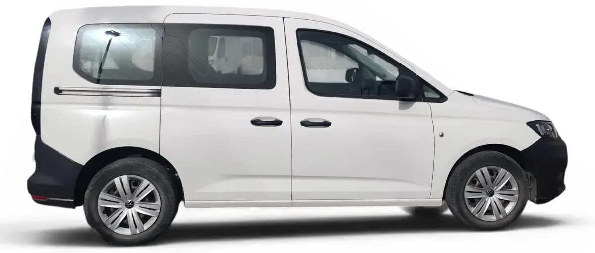 Usado VW Caddy 102 CV (75 kW) 2021 Blanco Monovolumen