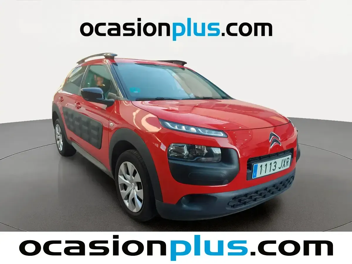 Usado Citroën C4 Feel 110 CV (80 kW) 2017 Rojo SUV