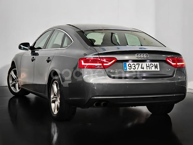Usado Audi A5 Sportback 143 CV (105 kW) 2013 Gris / plata Utilitario