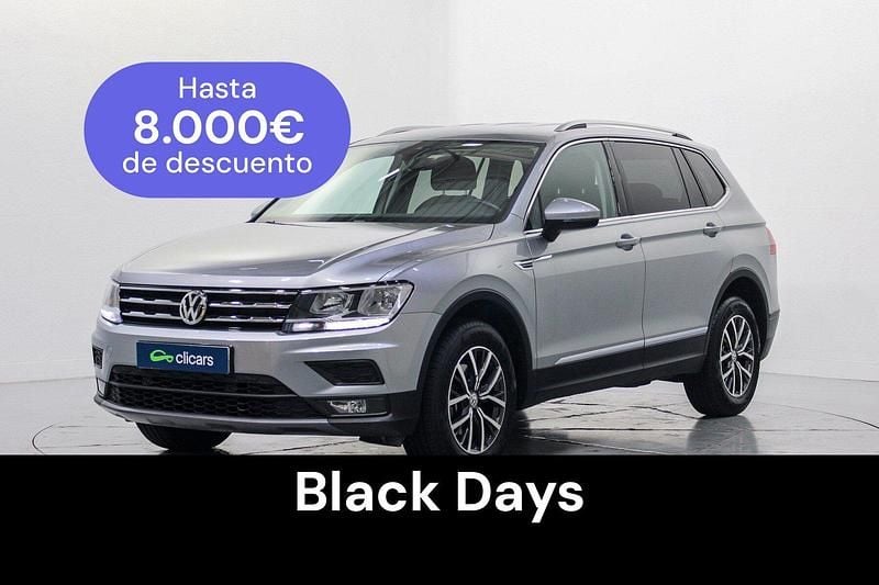 Gris Usado 2021 VW Tiguan Allspace Advance SUV | 26.990 € (Precio justo) - Imagen 1/4