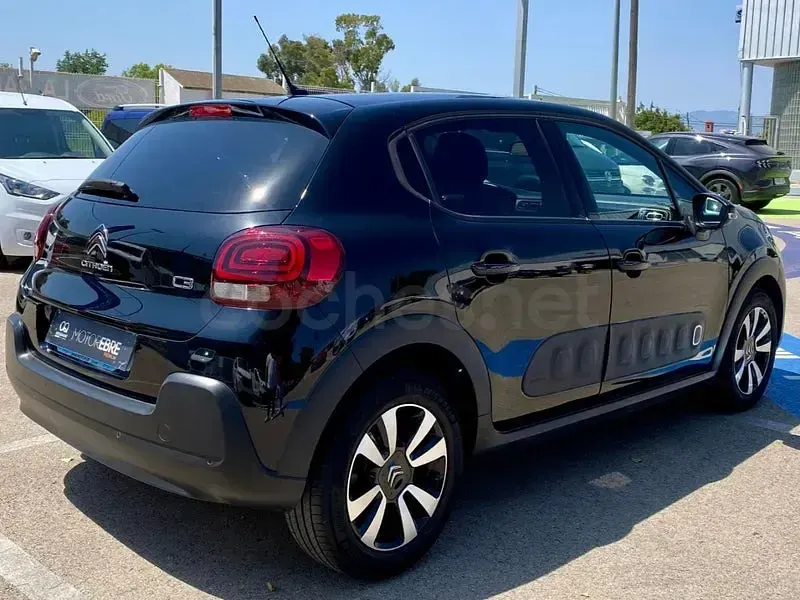 Usado Citroën C3 PureTech 110 CV (80 kW) 2020 Negro Utilitario