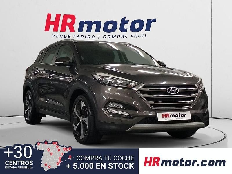 Gris Usado 2017 Hyundai Tucson SUV | 18.200 € (Precio justo) - Imagen 1/4