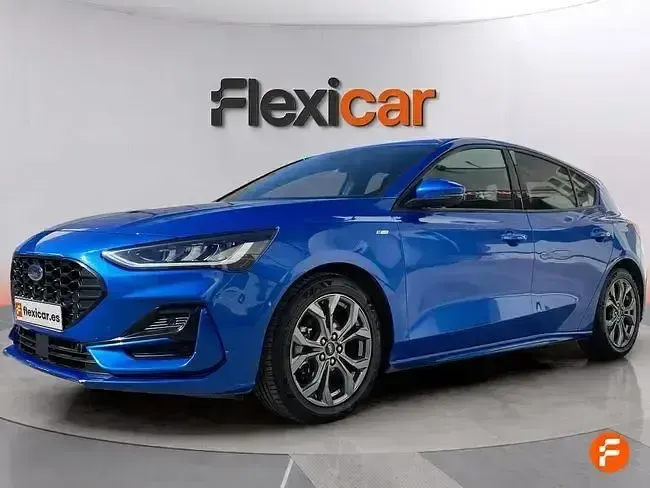 Usado Ford Focus ST-Line 125 CV (91 kW) 2023 Azul Berlina