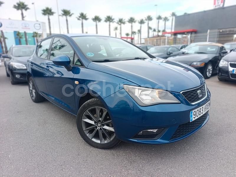 Azul Usado 2014 Seat Ibiza I-Tech Berlina | 11.700 € (Caro) - Imagen 1/4