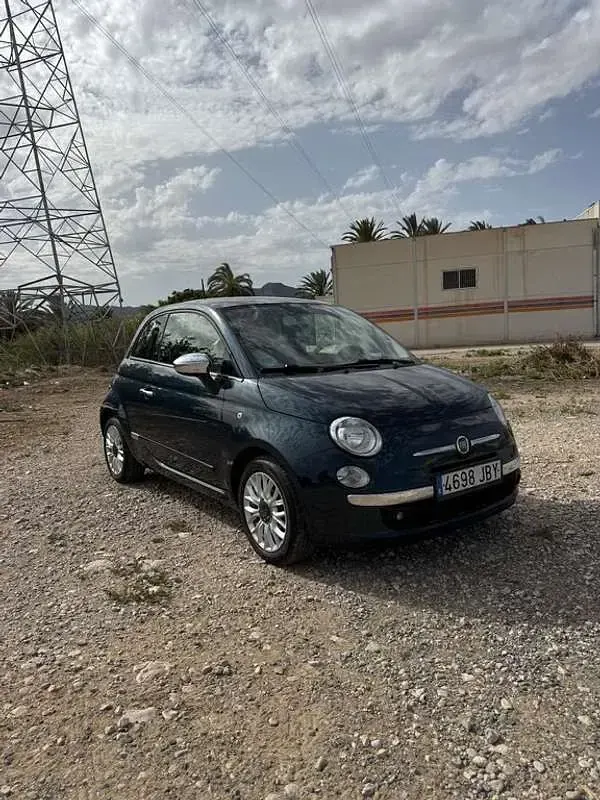 Usado Fiat 500 69 CV (50 kW) 2014 Azul Utilitario