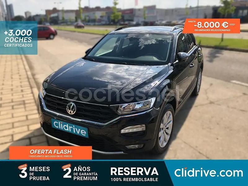 Negro Usado 2018 VW T-Roc Advance SUV | 16.890 € (Precio justo) - Imagen 1/3