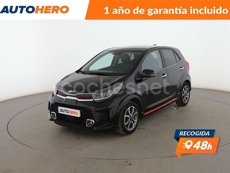 Negro Usado 2024 Kia Picanto GT-Line Utilitario | 16.799 € (Un poco caro) - Imagen 1/3