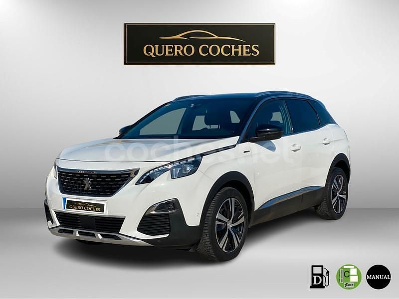 Blanco Usado 2018 Peugeot 3008 GT-line SUV | 18.290 € (Caro) - Imagen 1/4