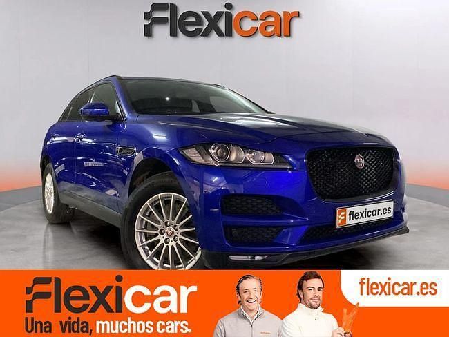 Azul Usado 2017 Jaguar F-Pace Prestige SUV | 18.990 € (Precio justo) - Imagen 1/4