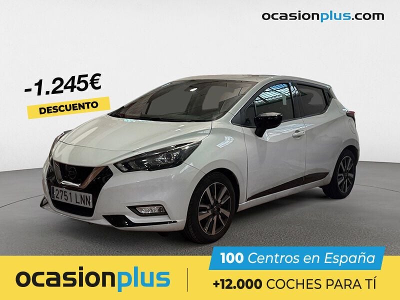 Blanco Usado 2021 Nissan Micra Utilitario | 12.590 € (Precio justo) - Imagen 1/4