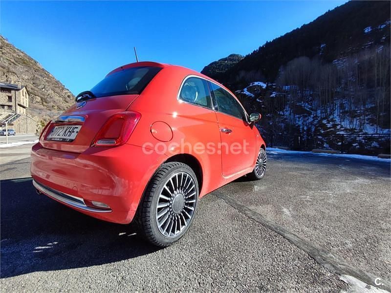 Usado Fiat 500 Lounge 69 CV (50 kW) 2017 Rojo Berlina