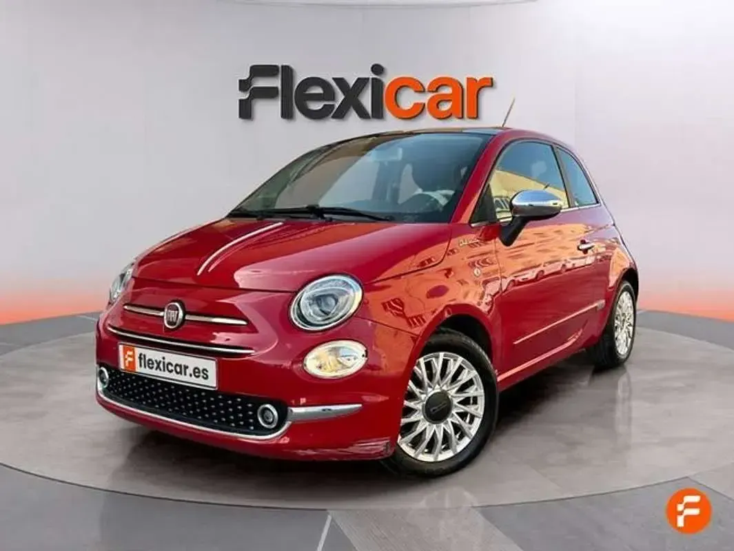 Usado Fiat 500 Dolcevita 71 CV (52 kW) 2021 Rojo Descapotable