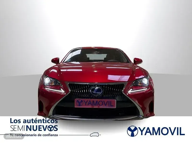 Usado Lexus RC300h Executive Line 223 CV (164 kW) 2018 Rojo Coupe