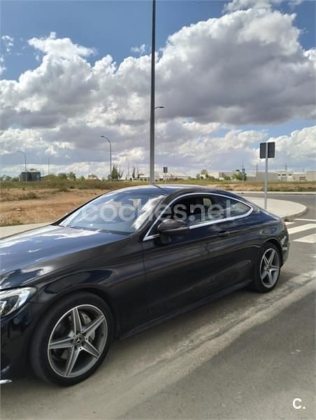 Usado Mercedes C220 170 CV (125 kW) 2017 Negro Coupe