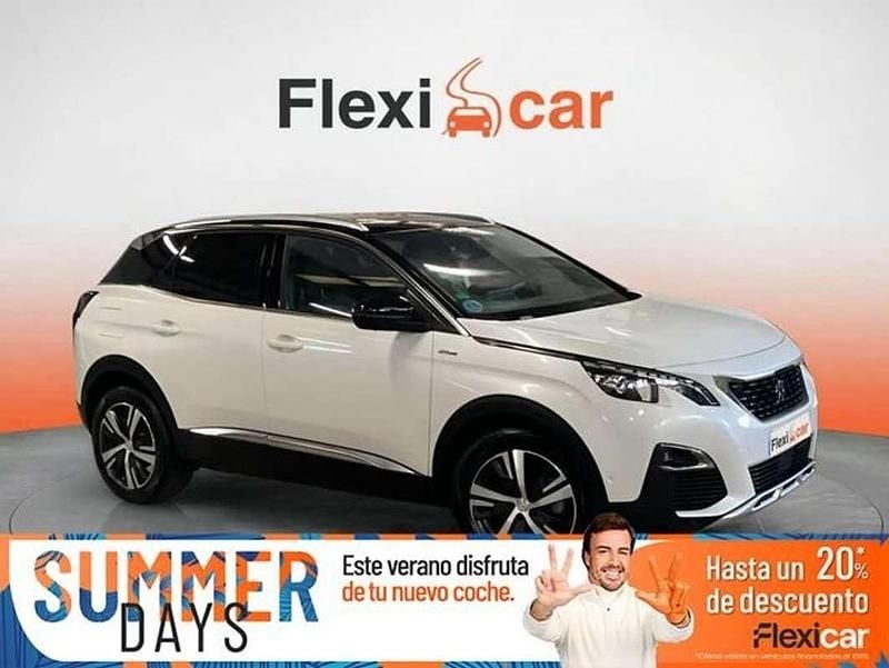 Blanco Usado 2017 Peugeot 3008 Style Monovolumen | 10.990 € (Buen precio) - Imagen 1/4