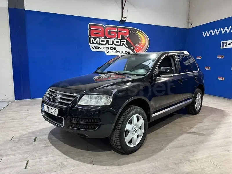 Usado VW Touareg 313 CV (230 kW) 2004 Negro SUV