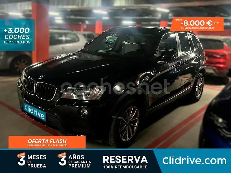Negro Usado 2013 BMW X3 SUV | 13.890 € (Buen precio) - Imagen 1/3