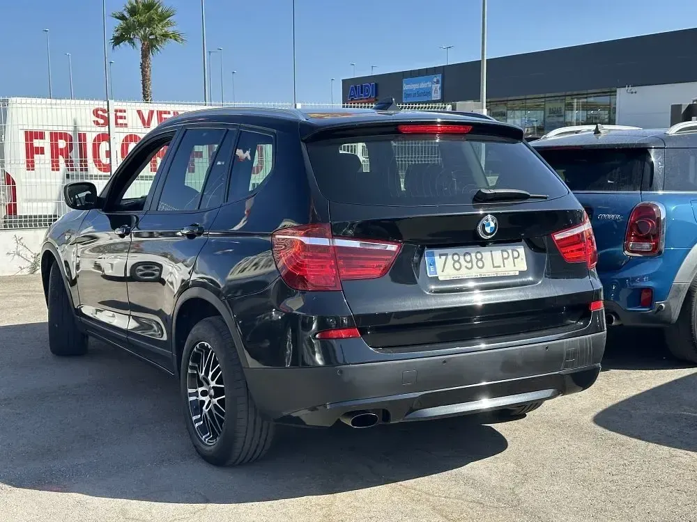 Usado BMW X3 184 CV (135 kW) 2011 Negro metalico SUV