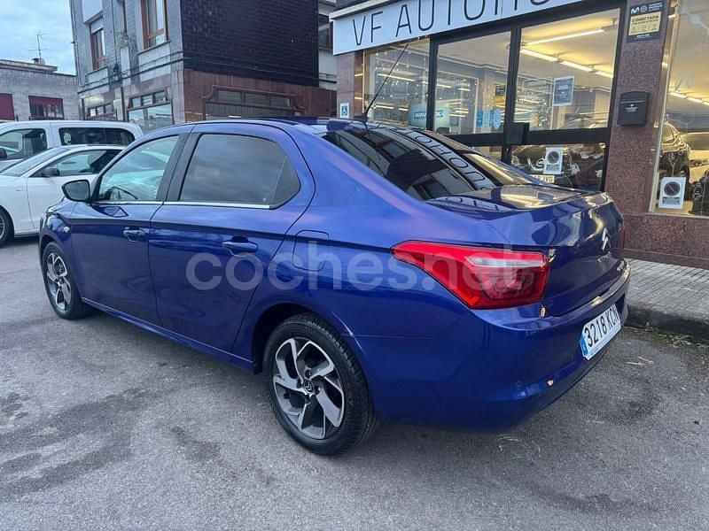 Usado Citroën C-Elysee I Exclusive 100 CV (73 kW) 2017 Azul Berlina