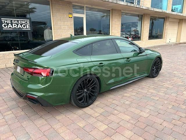 Usado Audi RS5 Sportback Exclusive 450 CV (330 kW) 2020 Verde Berlina