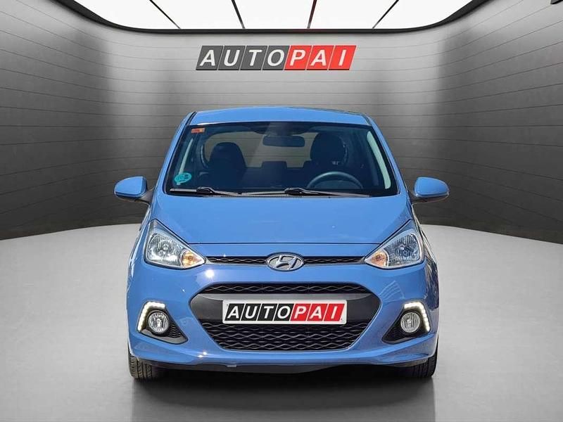 Usado Hyundai i10 67 CV (49 kW) 2016 Azul Utilitario